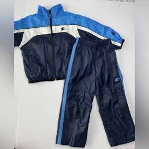 Starters Vintage Boys Windbreaker Track Suit EUC Size 4